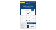 Náhradní vložka do diářů Filofax - kalendář osobní týden / 2 strany