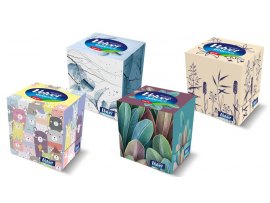 Kapesníčky papírové Velvet Cube - třívrstvé / 56 ks Kapesníčky papírové Velvet Cube - třívrstvé / 56 ks
