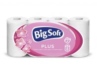 Papír toaletní Big Soft Plus 2-vrstvý / 8 ks