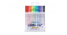 Gelová pera CONCORDE Glitter Art - sada 12ks
