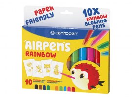 Foukací fixy Centropen AirPens 1500/10 - Rainbow / sada 10 ks Foukací fixy Centropen AirPens 1500/10 - Rainbow / sada 10 ks