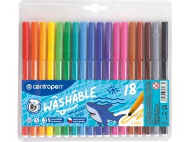Popisovače Centropen 7790/18 - sada 18 ks