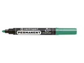 Značkovač Centropen 8566 permanent - zelená