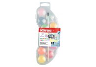 Vodové barvy Kores Akuarellos - MINI / 12 pastelových barev + štětec