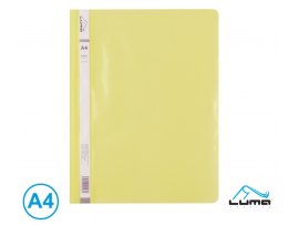 Rychlovazač A4 plastový LUMA - pastelová žlutá