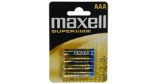 Baterie Maxell Super Alkaline - baterie mikrotužková AAA / 4ks