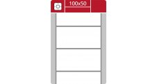 Etikety pro termotransferové tiskárny - 100 x 50 mm / 2000 etiket na kotouči
