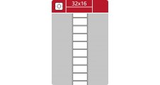 Etikety pro termotransferové tiskárny - 32 x 16 mm / 5000 etiket na kotouči