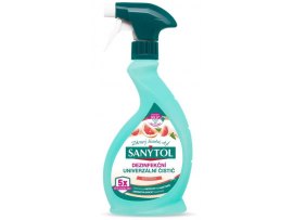 Sanytol univerzální čistič - 500 ml s rozprašovačem / grep Sanytol univerzální čistič - 500 ml s rozprašovačem / grep