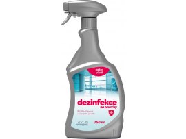 Dezinfekce LAVON na povrchy bez chloru a alkoholu - 750 ml