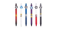 Roller Colorino mazací - Fotbal mix / modrá náplň