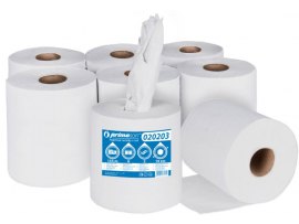 Papírové ručníky v rolích - PrimaSOFT maxi / 155 m / recykl Papírové ručníky v rolích - PrimaSOFT maxi / 155 m / recykl