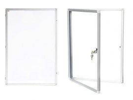 Vitrína vertikální vnitřní - 60 x 90 / magnetická lakovaná Vitrína vertikální vnitřní - 60 x 90 / magnetická lakovaná