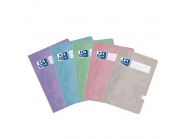 Školní sešit  Oxford Pastel - A4 / linka / 40 listů / 444