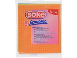 Utěrka na nádobí SÖKE - houbová / 3 ks Utěrka na nádobí SÖKE - houbová / 3 ks