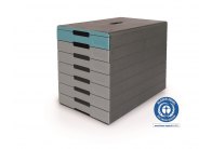 Zásuvkový box  IDEALBOX PRO 7 - 7 zásuvek / modrá