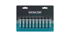 Baterie Sencor alkalické - baterie tužková AA / 10 ks