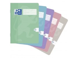 Školní sešit  Oxford Pastel - A5 / linka / 40 listů / 544