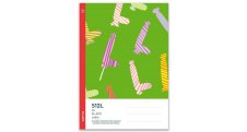 Sešit školní  512 - 2 pomocné linky + lenoch pro sklon písma 10 listů