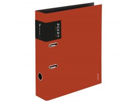 Pořadač A4 pákový VERDE - hřbet 7 cm / cihlová