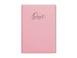 Diář PASTEL - týdenní A5 / růžová