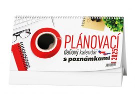 Kalendář stolní pracovní - Daňový s poznámkami / BSN7