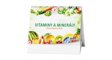 Kalendář stolní obrázkový Vitamíny a minerály / BSF10
