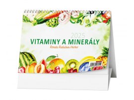Kalendář stolní obrázkový Vitamíny a minerály / BSF10 Kalendář stolní obrázkový Vitamíny a minerály / BSF10