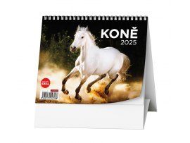 Kalendář stolní MINI - Koně / BSL8