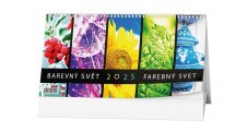Kalendář stolní čtrnáctidení Barevný svět / BSDH