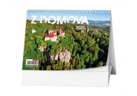 Kalendář stolní obrázkový Z domova / BSH1