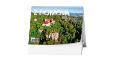 Kalendář stolní obrázkový Z domova / BSH1