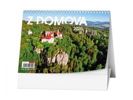 Kalendář stolní obrázkový Z domova / BSH1