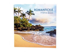 Kalendář nástěnný - Romantická místa / BNL6