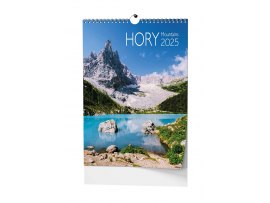 Kalendář nástěnný - Hory / BNG6