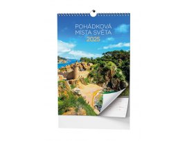 Kalendář nástěnný - Pohádková místa světa / BNF5 Kalendář nástěnný - Pohádková místa světa / BNF5