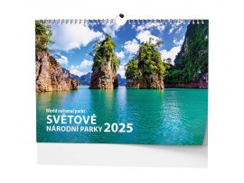 Kalendář nástěnný Světové národní parky / BNK21 Kalendář nástěnný Světové národní parky / BNK21