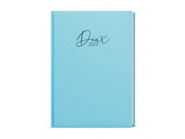 Diář PASTEL - denní A5 / modrá