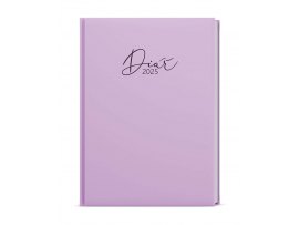Diář PASTEL - denní A5 / fialová