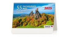 Kalendář stolní obrázkový 55 turistických nej… / S24