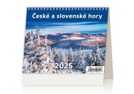 Kalendář stolní MINI České a slovenské hory / SM09