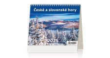 Kalendář stolní MINI České a slovenské hory / SM09