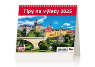 Kalendář stolní MINI Tipy na výlety / SM04