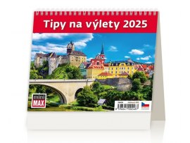 Kalendář stolní MINI Tipy na výlety / SM04