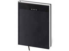 Diář PRINT CLASSIC - A5 / denní / černá