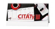 Kalendář stolní pracovní Citáty III. / BSB3