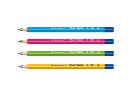 Tužka Centropen 9512 trojhranná Jumbo First pencil - HB / barevný mix