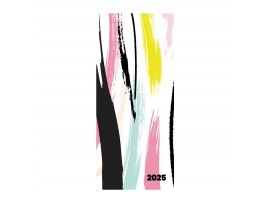 Diář kapesní PVC - měsíční / Stripes
