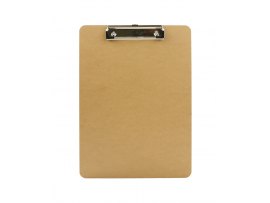 Podložka A4 s klipem LUMA ECO - kraft Podložka A4 s klipem LUMA ECO - kraft