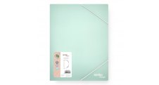 Box na spisy A4 Spoko ReLeaf Soft touch s gumou - mentolová